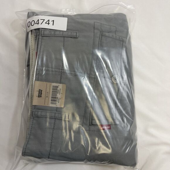 Levi's Ace Cargos Gray Men's 38x32 Preppy Relaxed Slight Taper Leg Cotton Pants - Picture 11 of 11